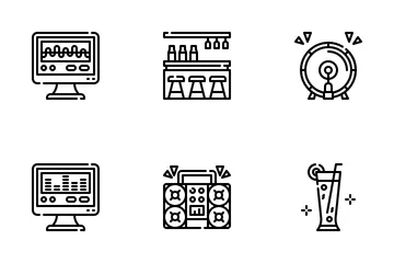 Edm Party Icon Pack