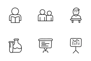Educação e Ciência Icon Pack
