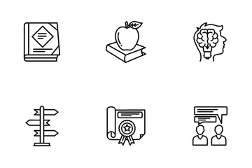 Educação Moderna Icon Pack