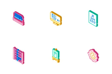 Ciencias de la educación Icon Pack