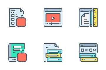 Educación y aprendizaje Paquete de Iconos