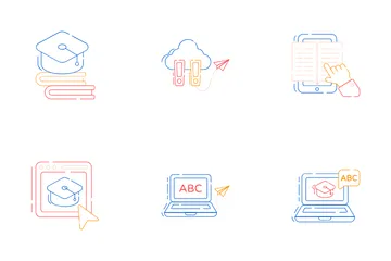 Educación y aprendizaje Paquete de Iconos