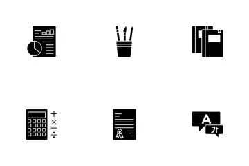 Education And Business Icon Pack