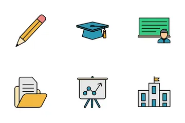Education And E-Learning Icon Pack