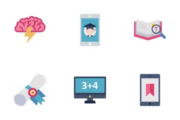Education And E Learning Icon Pack