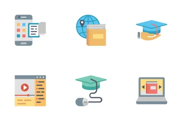 Education And E-learning Icon Pack