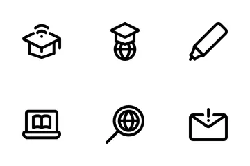 Education And Elearning Icon Pack