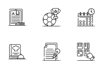 Education And Fine Arts Icon Pack