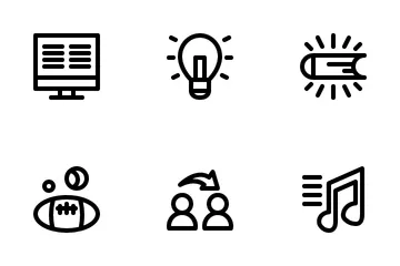 Education And Knowledge Icon Pack