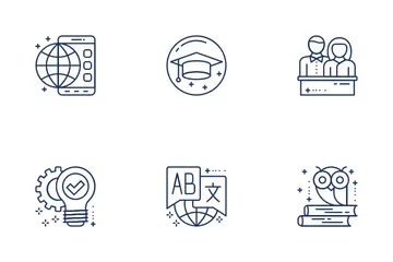 Education And Knowledge Icon Pack