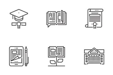  Education And Knowledge Icon Pack