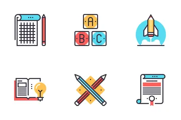 Education And Knowledge Icon Pack