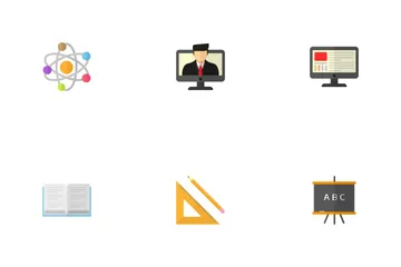 Education And Online Class Icon Pack