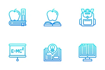 Education And  School Icon Pack