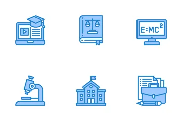 Education And  School Icon Pack