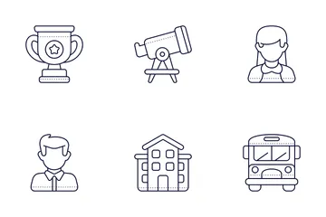 Education And School Icon Pack