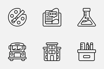 Education And School Icon Pack