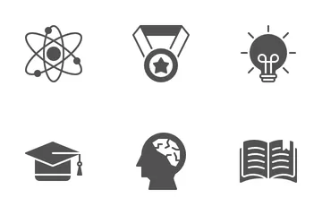 Education And School Subject Icon Pack