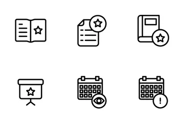 Education And School Vol 2 - Outline Icon Pack