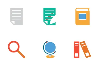Education Colored Icons