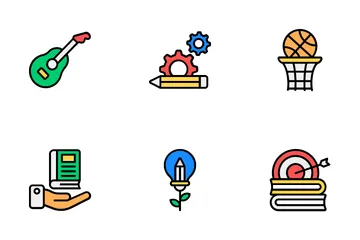 Éducation et apprentissage Icon Pack