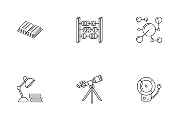 Éducation et sciences Pack d'Icônes