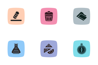 Education Glyph  Icon Pack