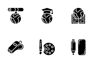 Education - Glyph Icon Pack