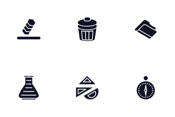 Education Glyph V1P2s3 Icon Pack