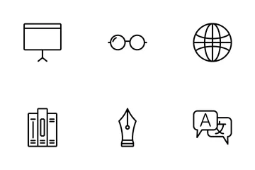 Education,Learning And School Icon Pack