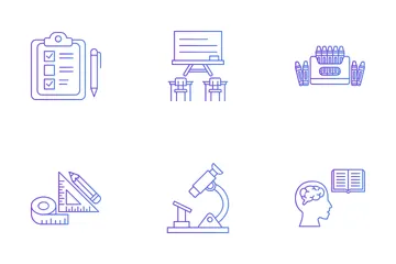 Education & Learning Icon Pack