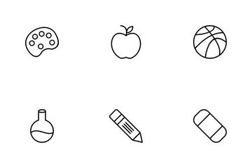  Education Line Icon Pack