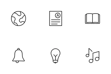 Education Line Icon Pack