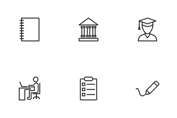 Education Line Icon Pack