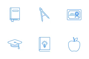 Education Line Icon Pack