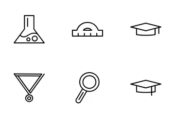 Education Line Icon Pack