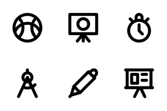Education Line Icons 3 Icon Pack
