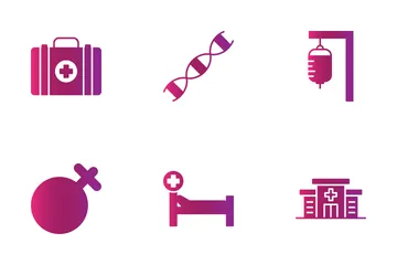 Éducation médicale Icon Pack