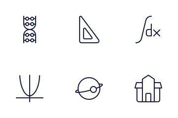 Education (outline) Icon Pack