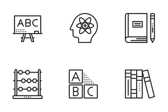 Education & Research Icon Pack