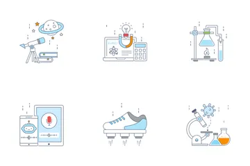 Education, Science And Technology Icon Pack