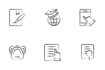 Education, Special Education Science Icon Pack