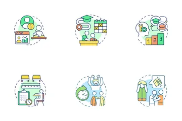Education Trends Icon Pack