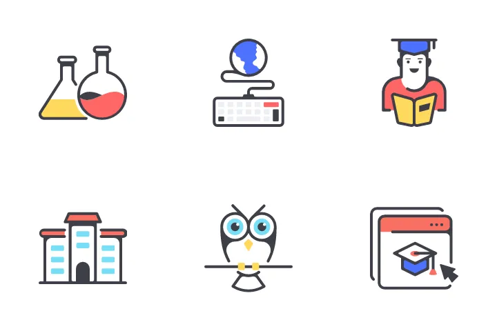 Download Education Icon pack Available in SVG, PNG & Icon Fonts