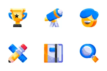 Education Vol1 - Flat Icon Pack