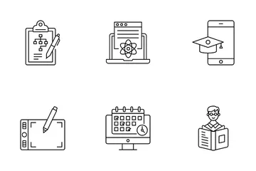 Educational Technology Icon Pack