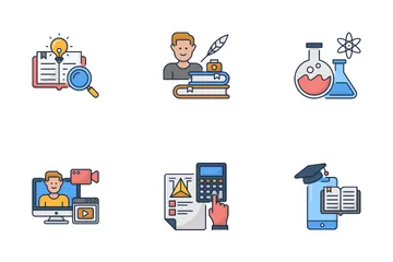 Educational Technology Icon Pack