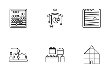 Educational Toys Icon Pack