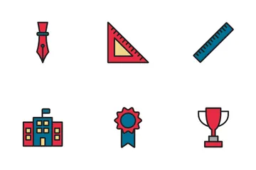 Education,Learning And School Icon Pack