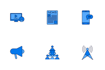 Effective Communication Process Icon Pack